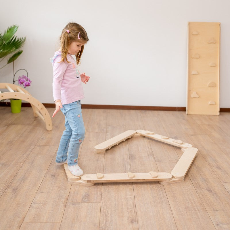 Set De Bare De Echilibru Wooden Magic