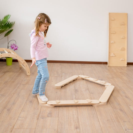 Set De Bare De Echilibru Wooden Magic