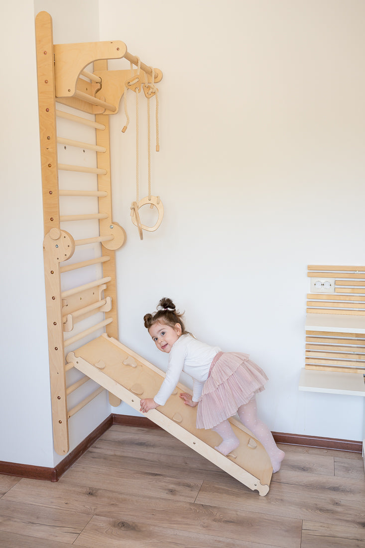 Accesorii de Prindere pe Perete pentru Triunghiul Pikler Pliabil