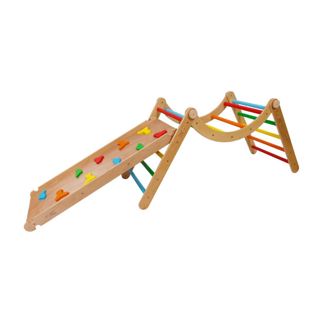 Triunghiul Modificabil Pikler cu Ramp și Arcul S