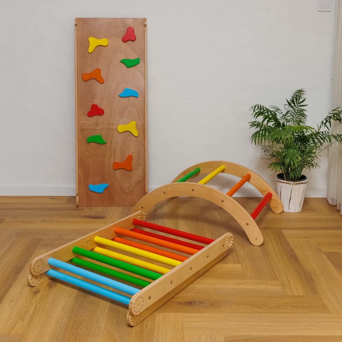 Triunghiul Modificabil Pikler cu Ramp și Arcul S