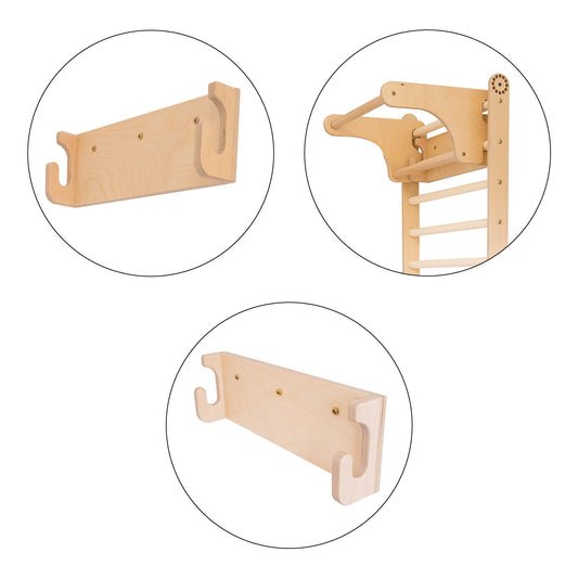 Accesorii de Prindere pe Perete pentru Triunghiul Pikler Pliabil